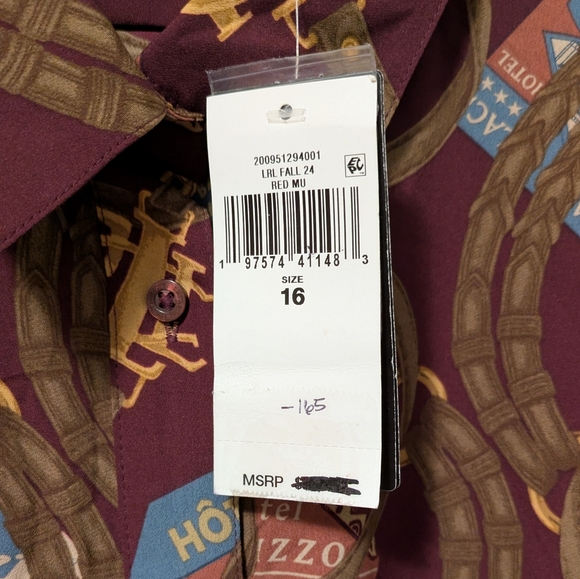 Ralph Lauren Fayella Dress Size 16 - Picture 12 of 16